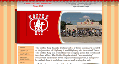 Desktop Screenshot of koffeekupfamilyrestaurant.com